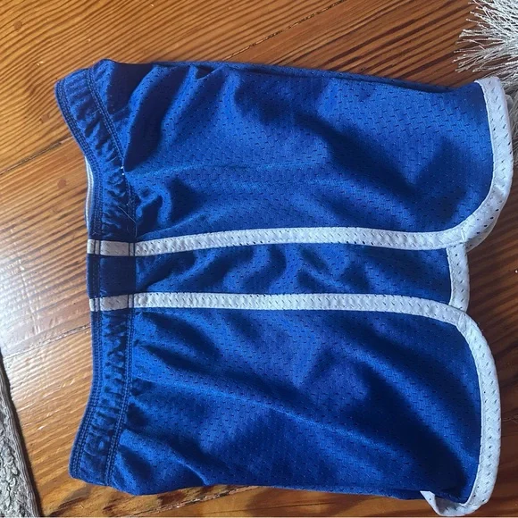 Justice Blue Athletic Girl’s Shorts - Picture 2 of 4